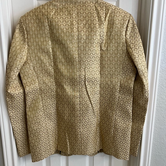 Wintage Gold Formal Mens Jacket Size 44 NWT - Picture 3 of 11
